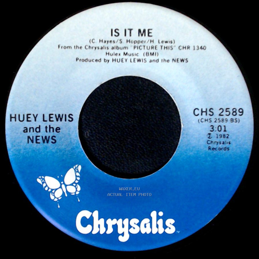 Huey Lewis And The News - Is It Me / Do You Believe In Love side A