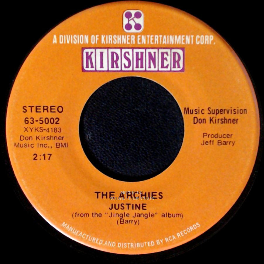 The Archies - Justine / Jingle Jangle side A