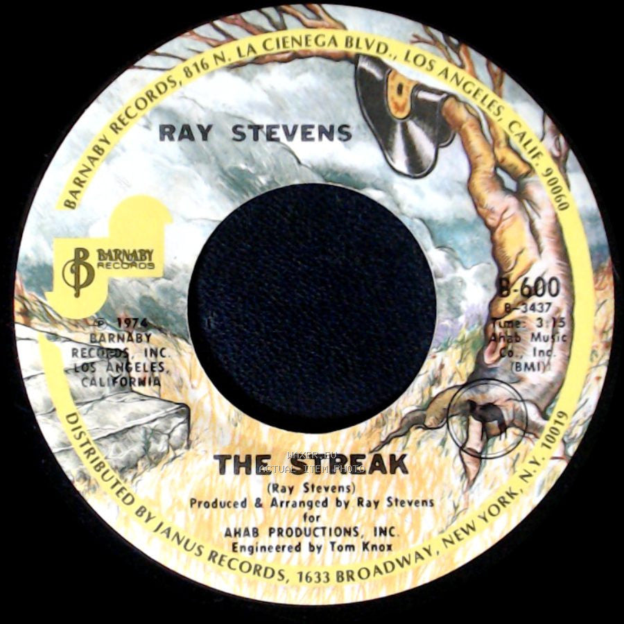 Ray Stevens - The Streak / You've Got The Music Inside side A