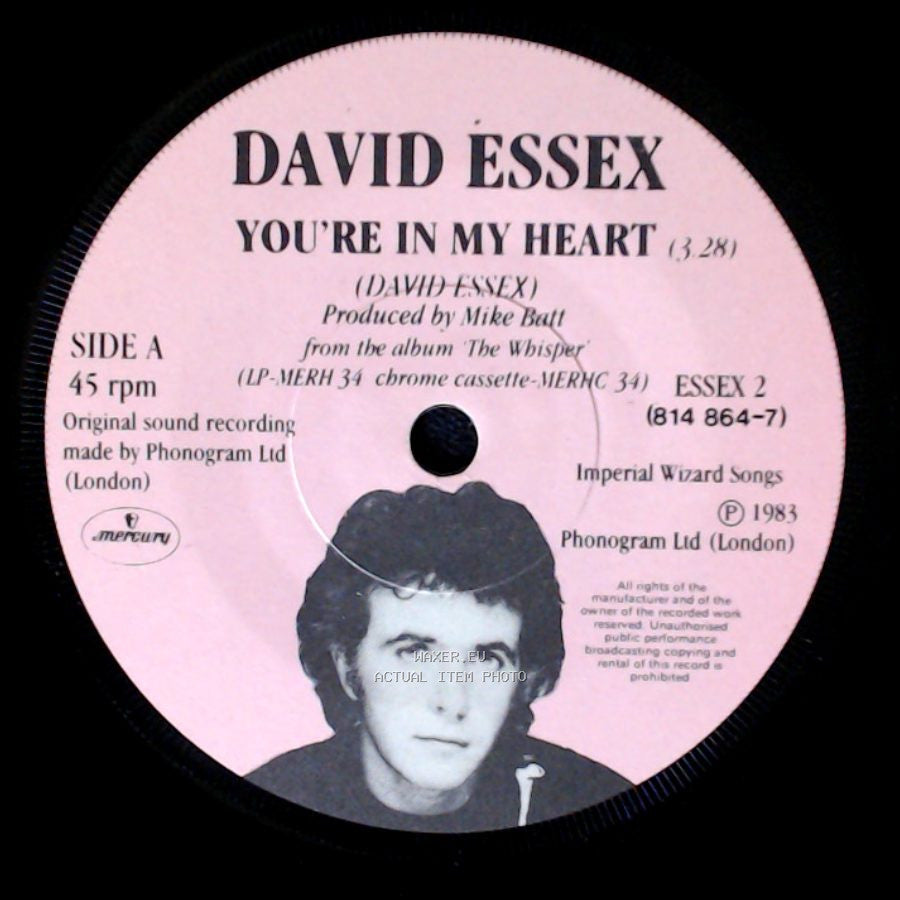 David Essex - You're In My Heart / Come On Little Darlin' side A