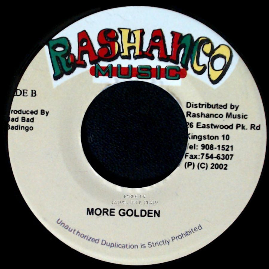 Half Pint / Bad Bad - Soul Mate / More Golden side B