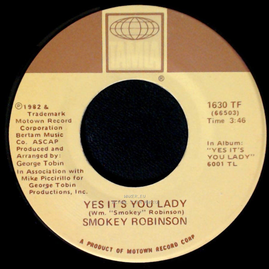 Smokey Robinson - Yes It's You Lady / Are You Still Here side A