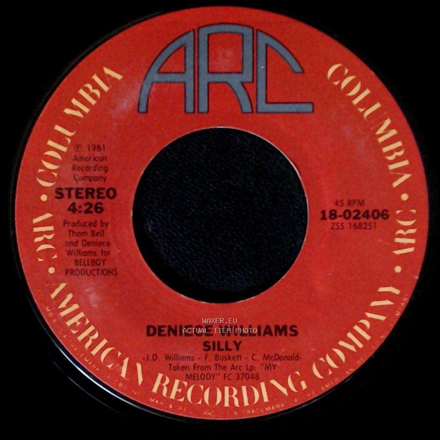 Deniece Williams - My Melody / Silly side B