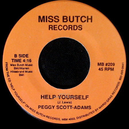 Peggy Scott-Adams - Bill / Help Yourself side B