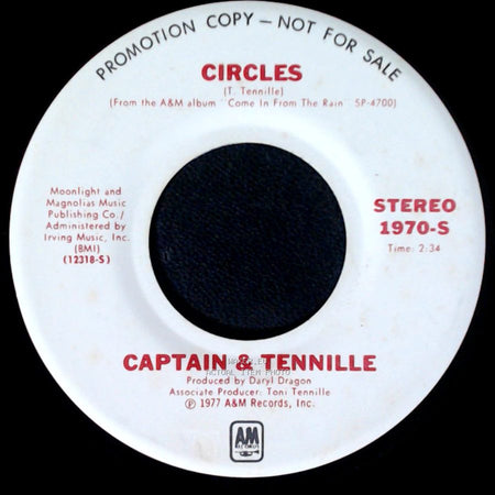 Captain & Tennille - Circles / Circles side A
