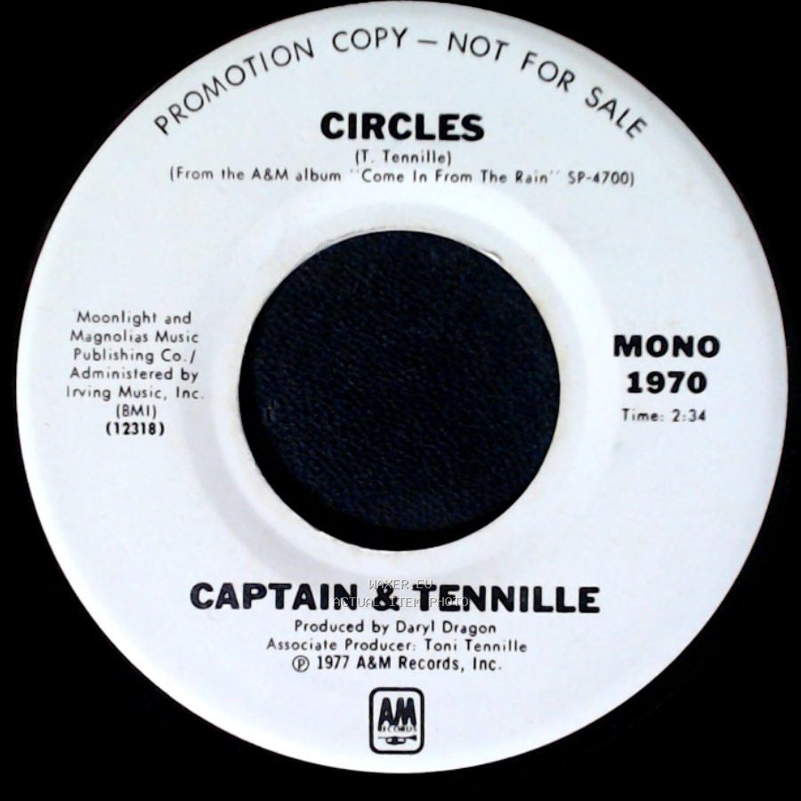 Captain & Tennille - Circles / Circles side B