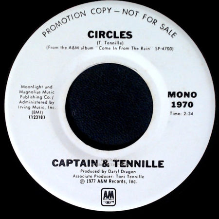 Captain & Tennille - Circles / Circles side B