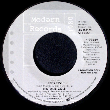 Natalie Cole - Secrets / Secrets side A