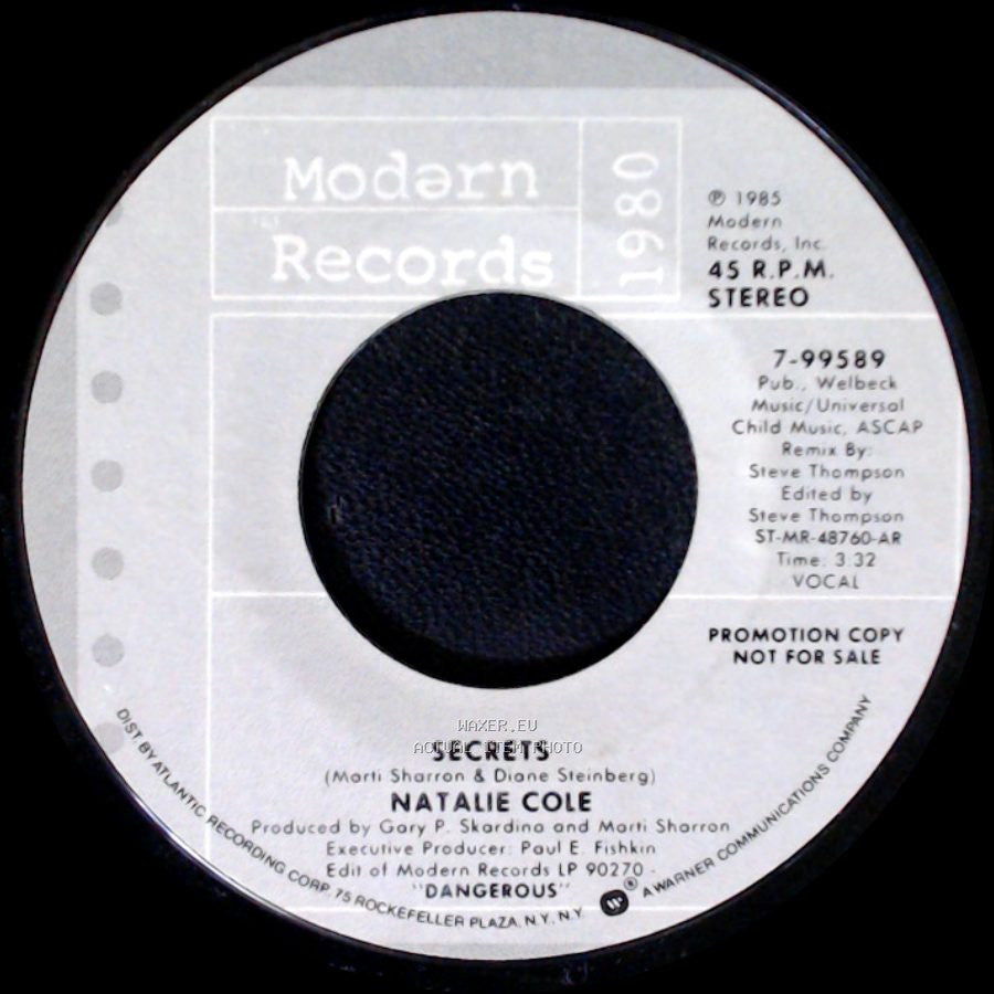Natalie Cole - Secrets / Secrets side A