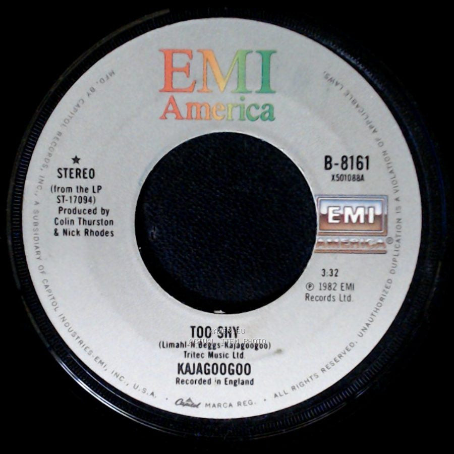 Kajagoogoo - Take Another View / Too Shy side B