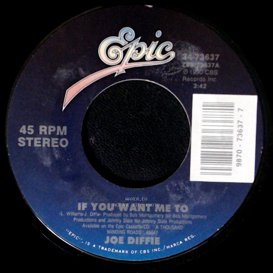 Joe Diffie - Home / If You Want Me To side B