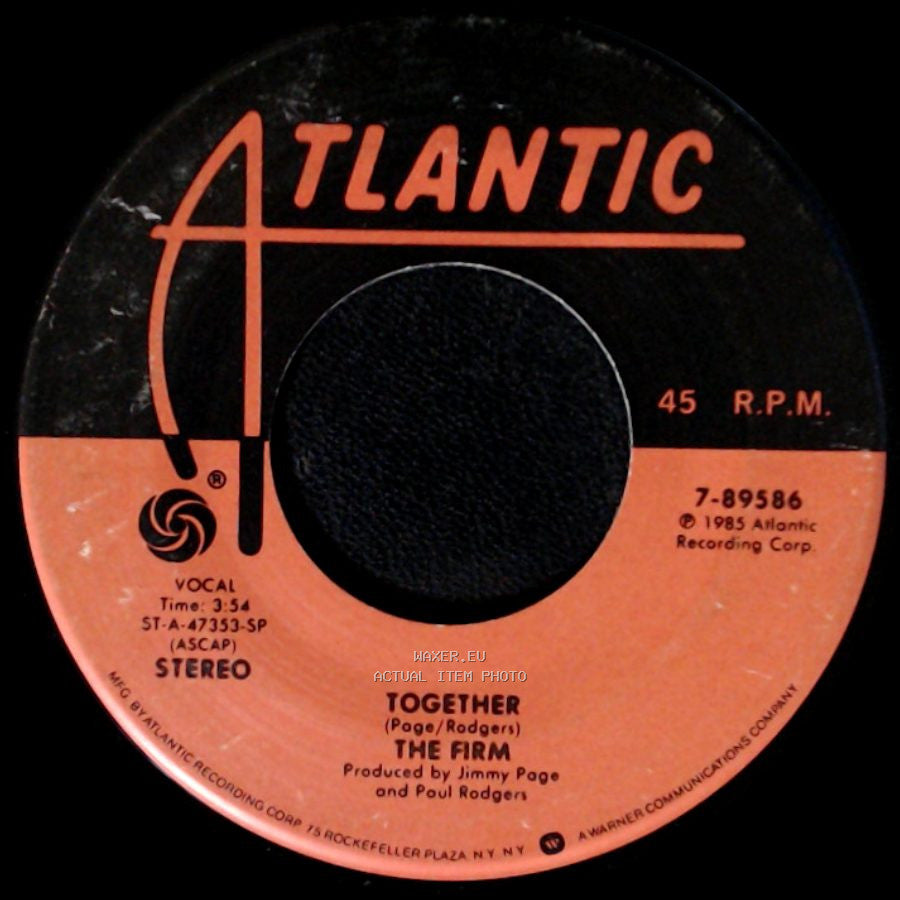 The Firm - Radioactive / Together side B