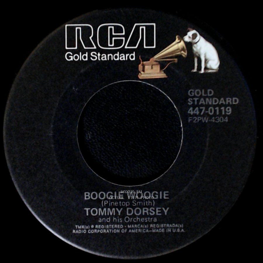 Tommy Dorsey And His Orchestra - Opus No. 1 / Boogie Woogie side B