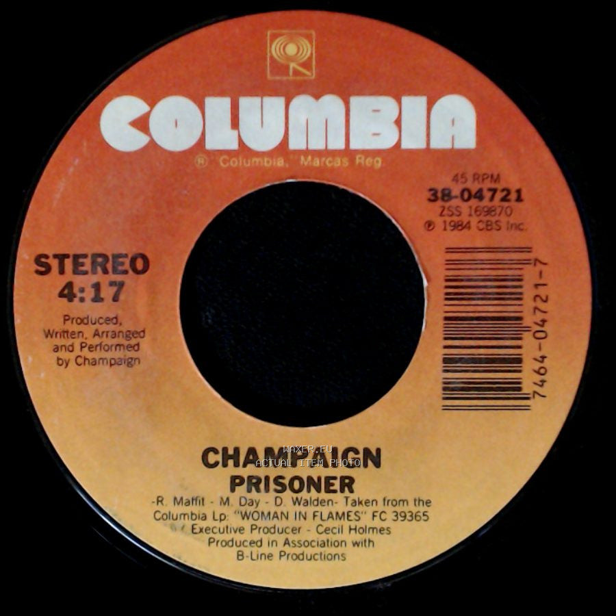Champagne / Champaign - Prisoner / This Time side A