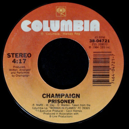 Champagne / Champaign - Prisoner / This Time side A