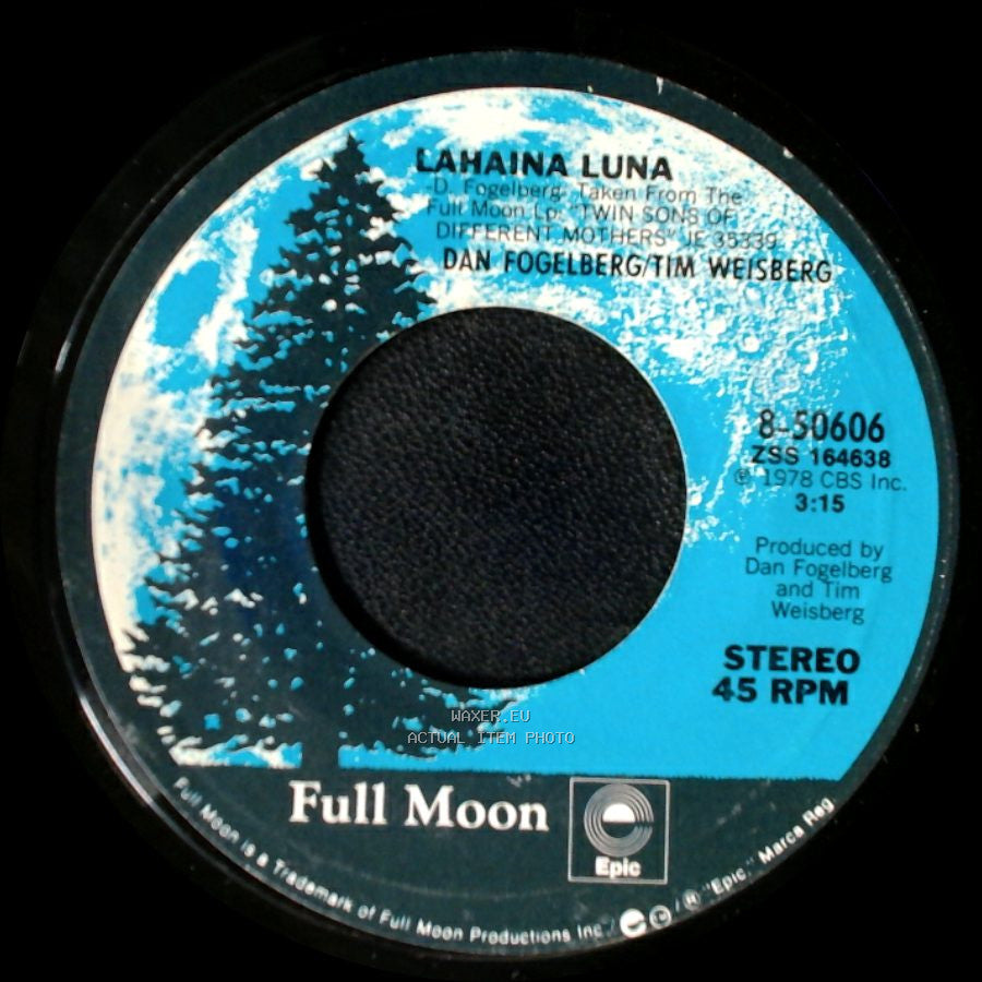 Dan Fogelberg / Tim Weisberg - The Power Of Gold / Lahaina Luna side B