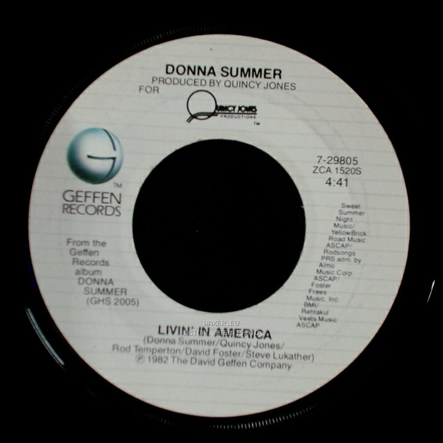 Donna Summer - The Woman In Me / Livin' In America side B