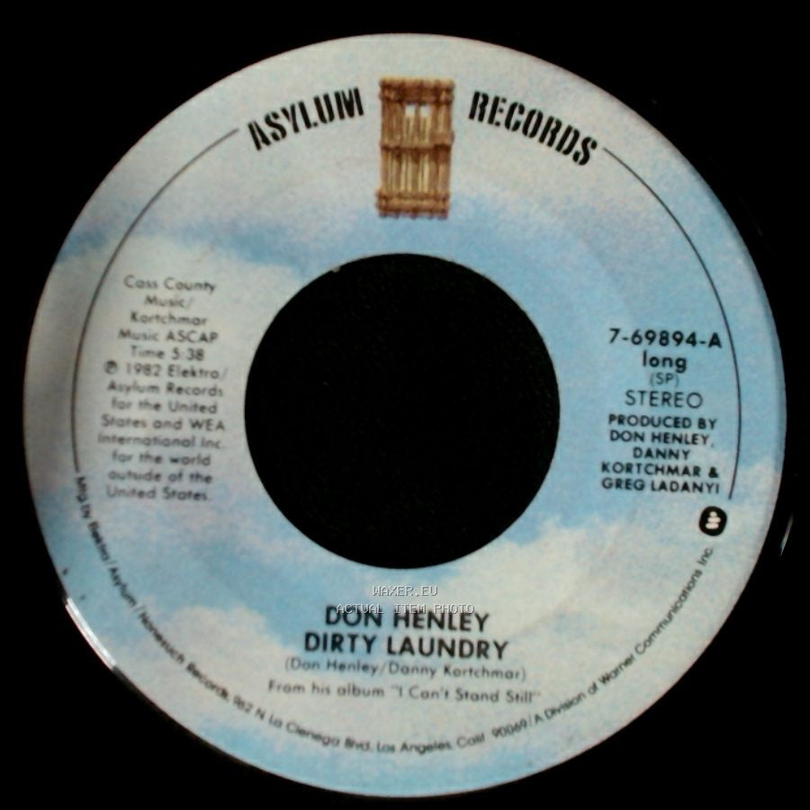 Don Henley - Dirty Laundry / Lilah side A