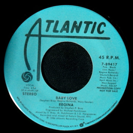 Regina - Baby Love / Baby Love side A
