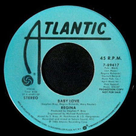 Regina - Baby Love / Baby Love side B