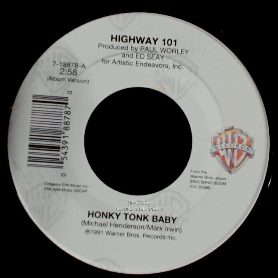 Highway 101 / Cactus - Honky Tonk Baby / Storm Of Love side A