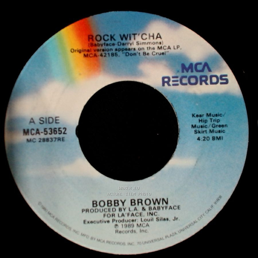 Bobby Brown - Rock Wit’Cha / Rock Wit'cha (Instrumental) side A