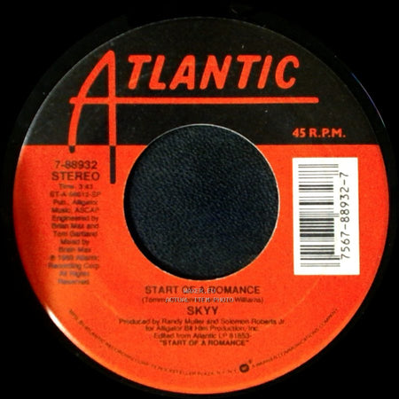 Skyy - Sunshine / Start Of A Romance side B