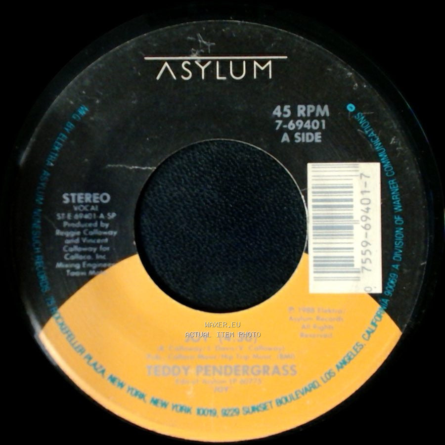 Teddy Pendergrass - Joy / Let Me Be Closer side A