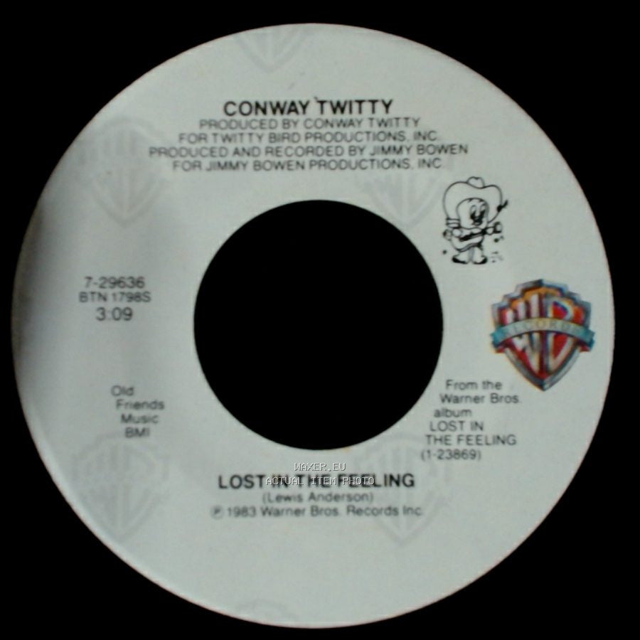 Conway Twitty - Lost In The Feeling / You've Never Been This Far Before side A