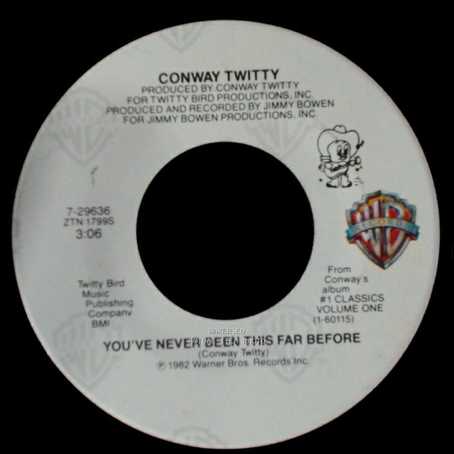 Conway Twitty - Lost In The Feeling / You've Never Been This Far Before side B