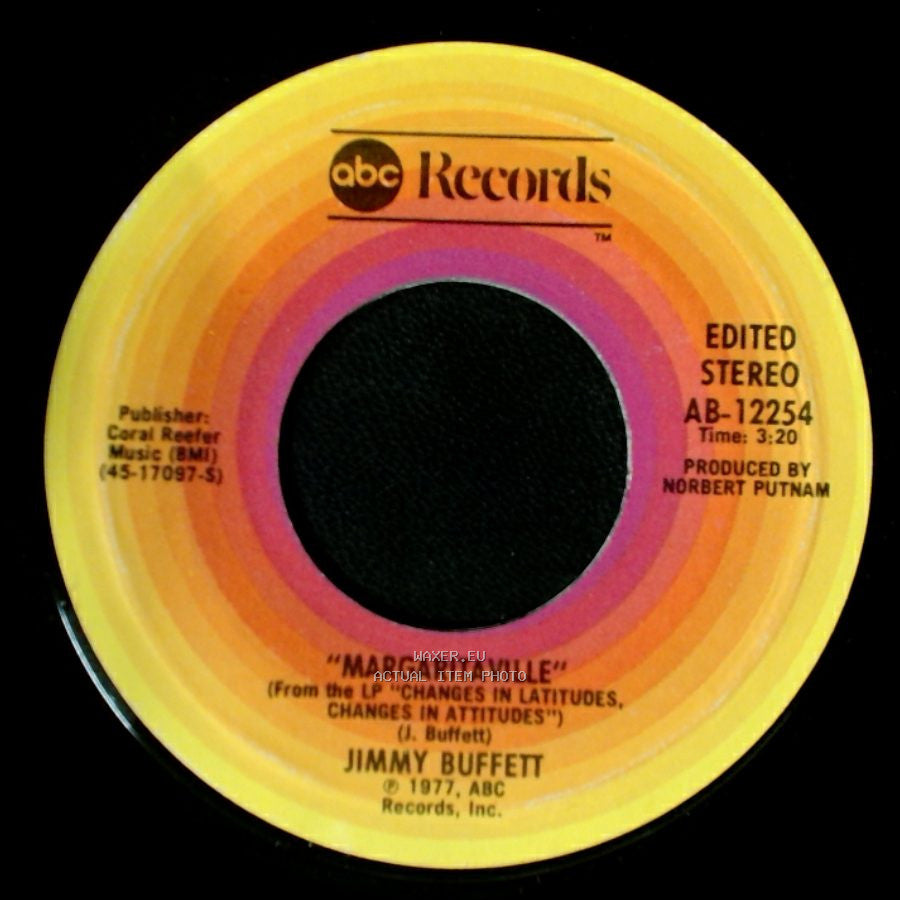Jimmy Buffett - Margaritaville / Miss You So Badly side A