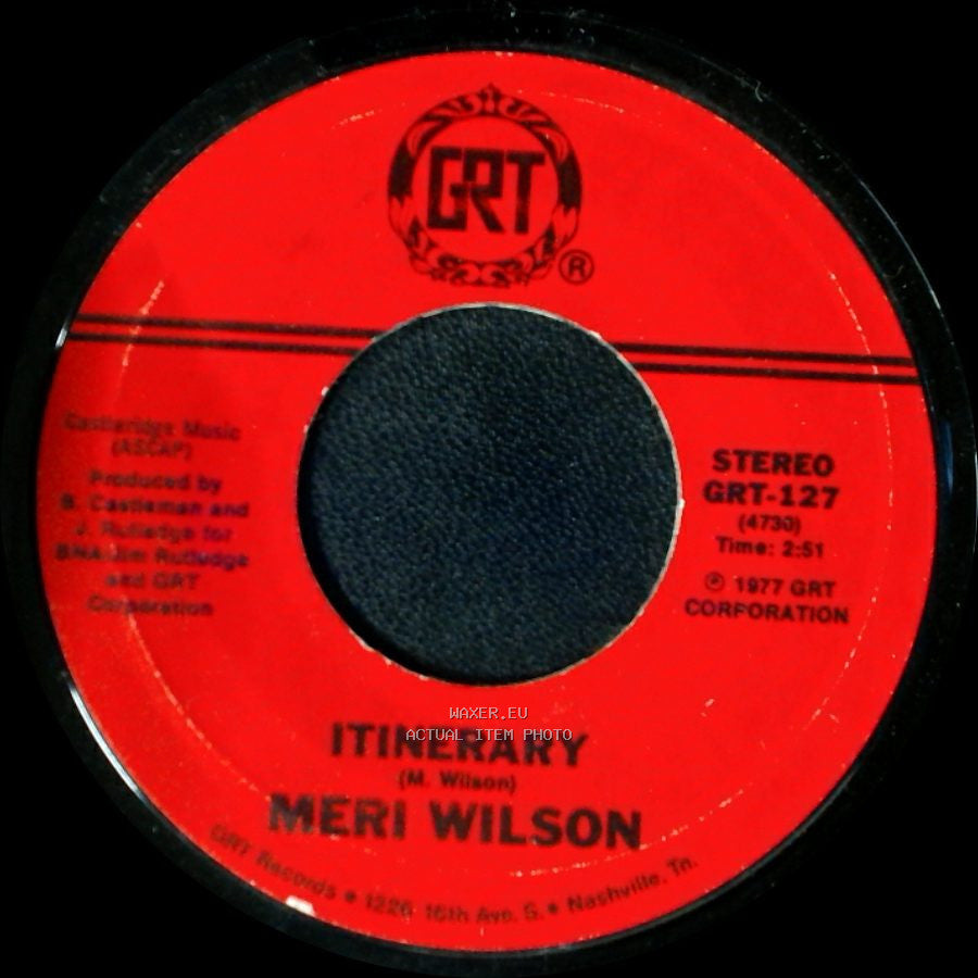 Meri Wilson - Itinerary / Telephone Man side A