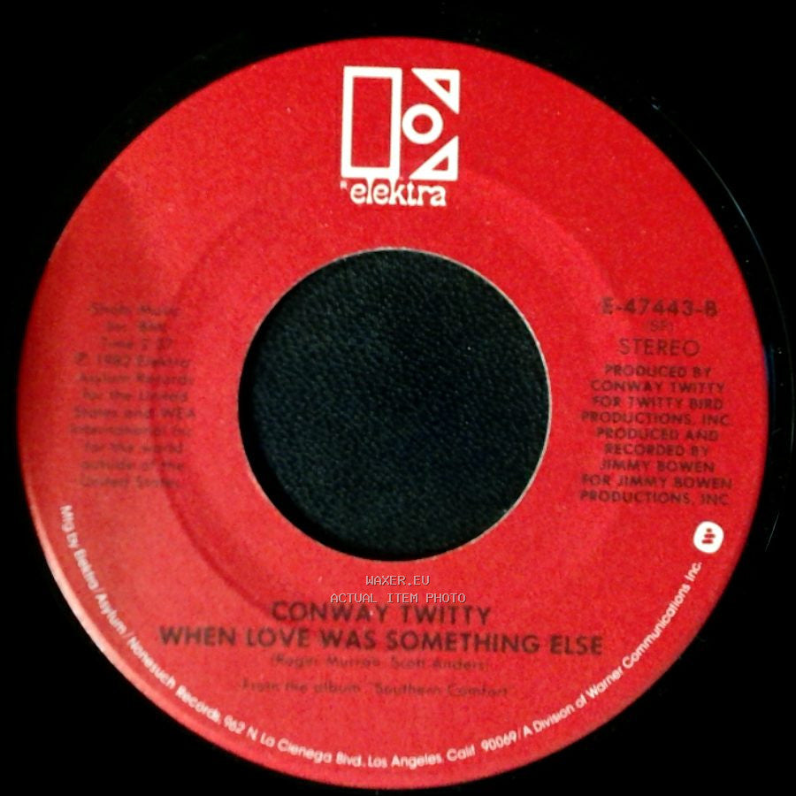 Conway Twitty - When Love Was Something Else / Slow Hand side A