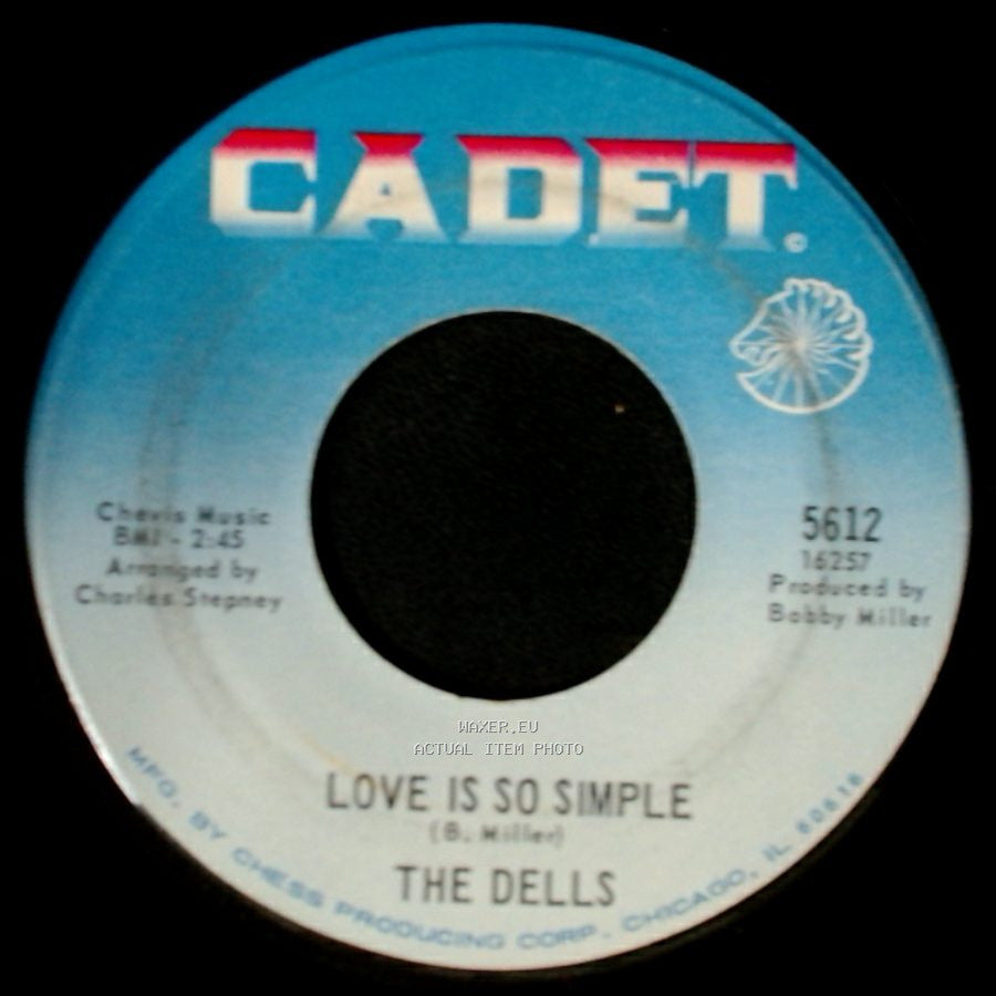 The Dells - Love Is So Simple / Stay In My Corner side A