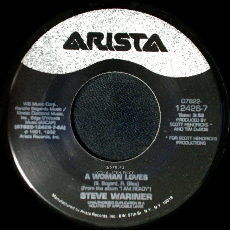 Steve Wariner - Everything's Gonna Be Alright / A Woman Loves side B