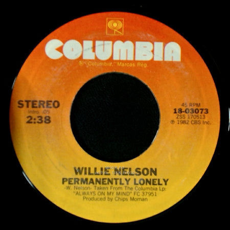 Willie Nelson - Let It Be Me / Permanently Lonely side B