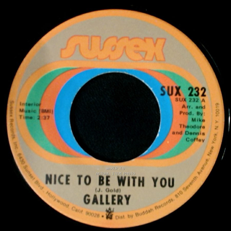 Gallery - Nice To Be With You / Ginger Haired Man side A