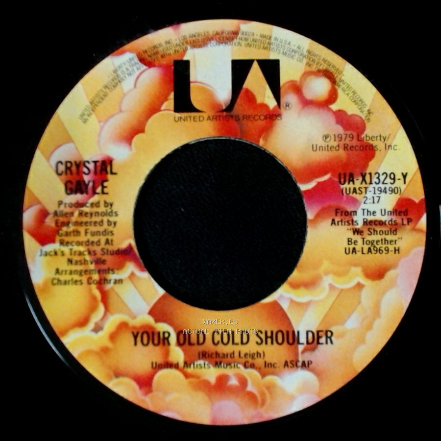 Crystal Gayle - We Should Be Together / Your Old Cold Shoulder side B