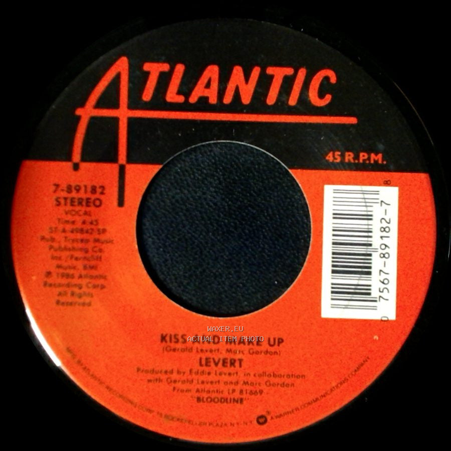 Levert - Kiss And Make Up / My Forever Love side A