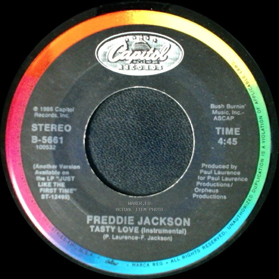 Freddie Jackson - Have You Ever Loved Somebody / Tasty Love (Instrumental) side B