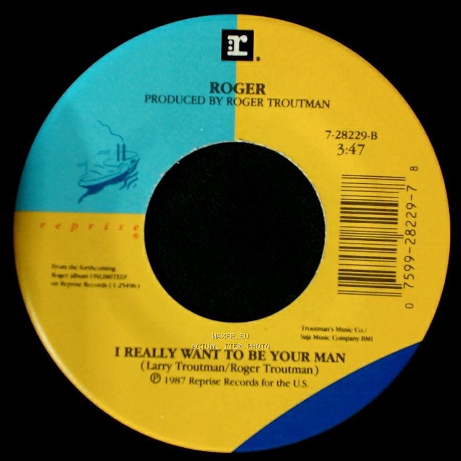 Roger - I Want To Be Your Man / I Really Want To Be Your Man side B