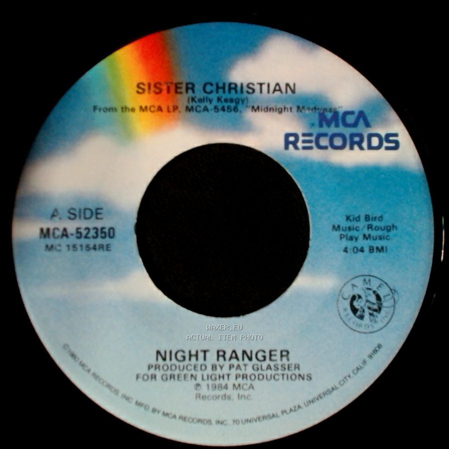 Night Ranger - Sister Christian / Chippin' Away side A