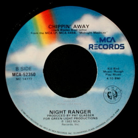 Night Ranger - Sister Christian / Chippin' Away side B