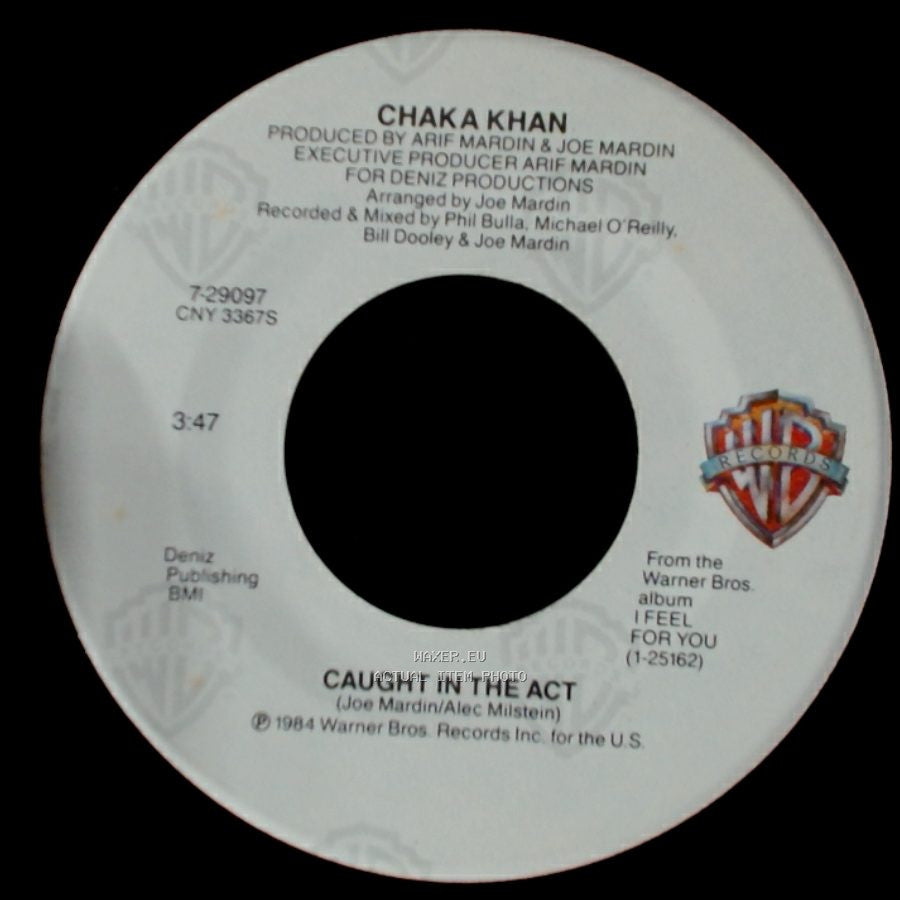 Chaka Khan - Caught In The Act / This Is My Night side A