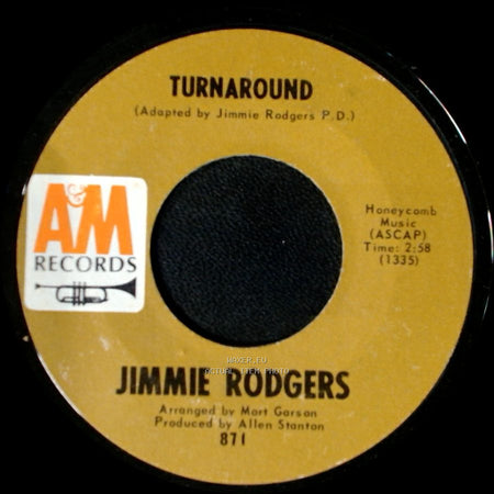 Jimmie Rodgers - Turnaround / Child Of Clay side A