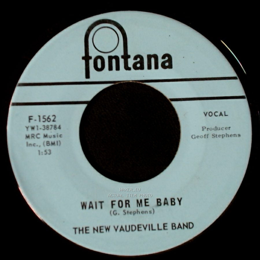 The New Vaudeville Band - Winchester Cathedral / Wait For Me Baby side B