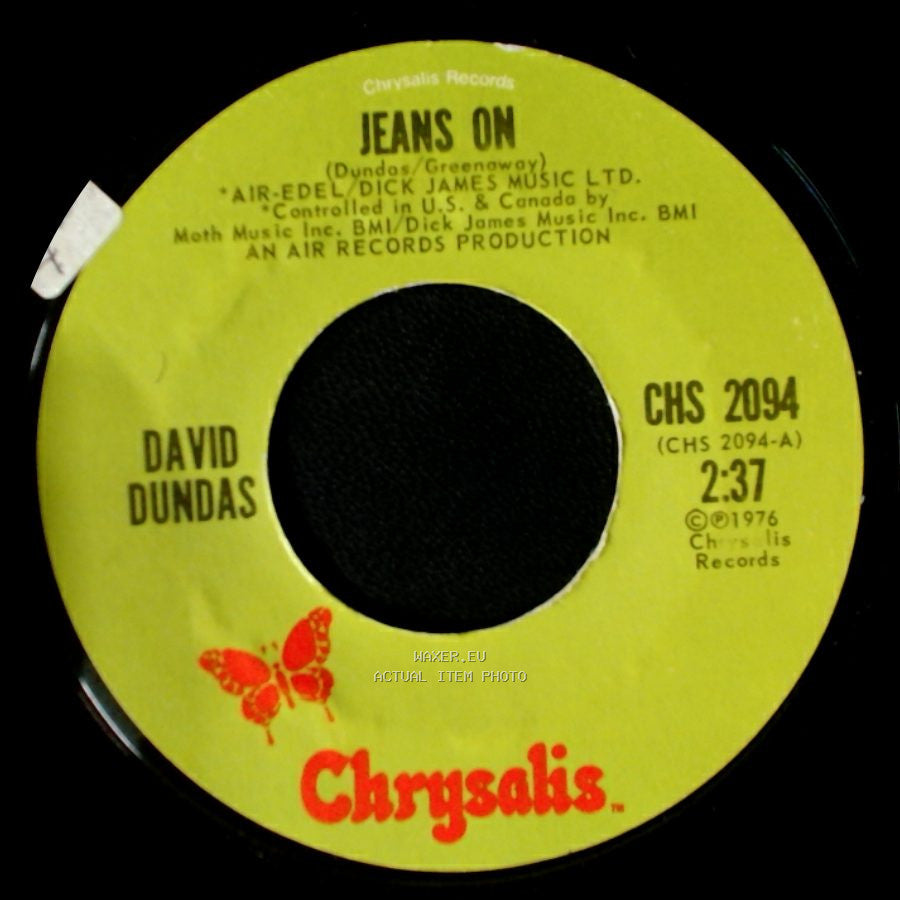 David Dundas - Jeans On / Sleepy Serena side A