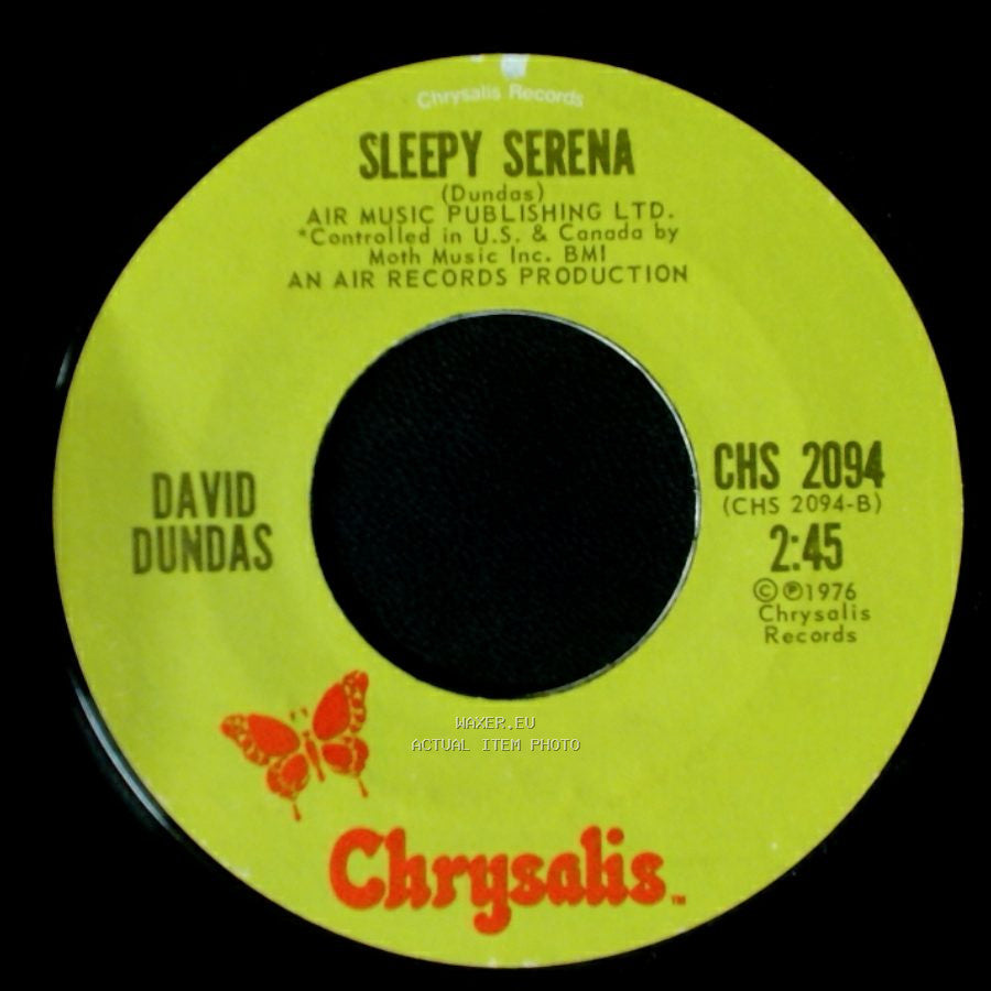David Dundas - Jeans On / Sleepy Serena side B