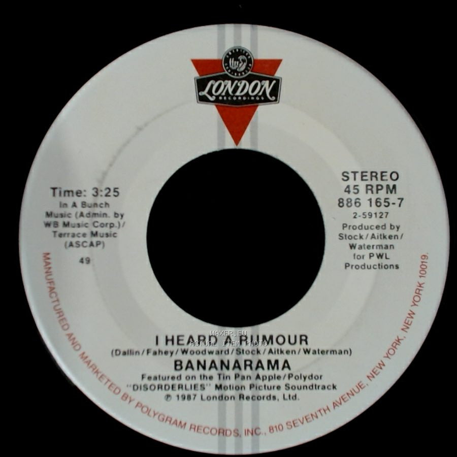 Bananarama - I Heard A Rumour / Clean Cut Boy side A