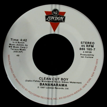 Bananarama - I Heard A Rumour / Clean Cut Boy side B